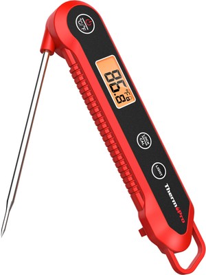 Thermopro TP-03H Su Geçirmez Katlanabilir Profesyonel Gıda Pişirme Termometresi