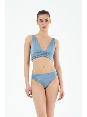 Louren B21191 Uzun Üçgen Bikini Takım