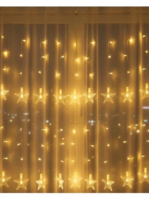 Pileli Store 20 Yıldızlı LED Şerit Işık 5W Güç Iç Mekan Parti ve Vitrin Süsleme