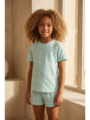 Katia & Bony Çocuk Sea La Vie Deniz Temalı Paketli Şortlu Pijama Takımı