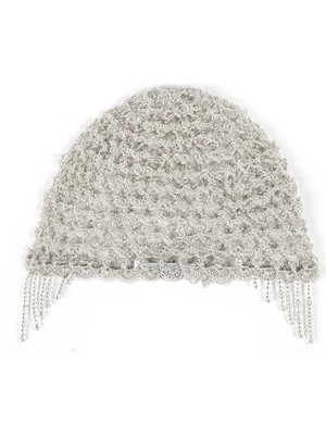 Twist Boncuk Aksesuarlı Örgü Başlık TS1260077034005