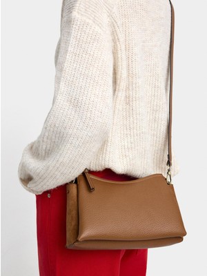 Parfois Kadın Deri Efektli Omuz Çantası