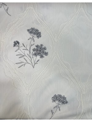 Çeyiz Merkezi Buket Nakışlı Şönil 3 Parça Pike Takımı – Çift Kişilik ( Kutulu)