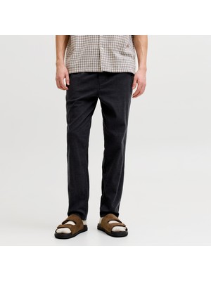 Jack & Jones Erkek Keten Karisimli Chino Pantolon - Ace