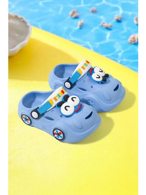 Melek Tuna Çocuk Kaydırmaz Sandalet Terlik, Çocuk Cross Terlik, Bebek Terlik, Çocuk Havuz Terliği