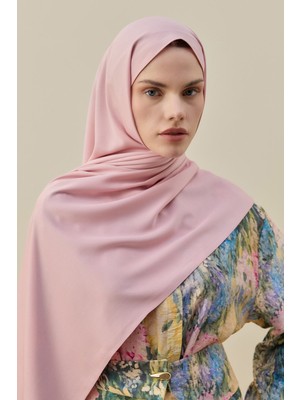 Merwish Vintage Kadın Şal 2616 Pudra