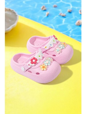 Melek Tuna Çocuk Kaydırmaz Sandalet Terlik, Çocuk Cross Terlik, Bebek Terlik, Çocuk Havuz Terliği