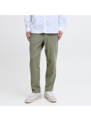 Jack & Jones Erkek Keten Karisimli Chino Pantolon - Ace