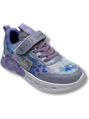 Ndrops 032-26 Anorak Rugan Yıldızlı Anatomik Kız Çocuk Sneaker 31-35