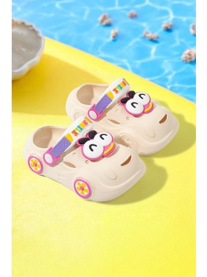 Melek Tuna Çocuk Kaydırmaz Sandalet Terlik, Çocuk Cross Terlik, Bebek Terlik, Çocuk Havuz Terliği