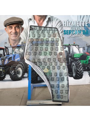 Sercam Newholland TT75 Sağ Kapı Camı