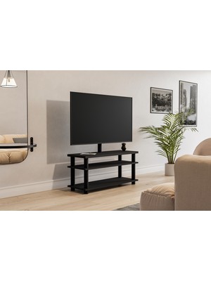 Sonorous Value 1103 - B - Blk Televizyon Sehpası 55'' Tv Sehpası Tekerlekli