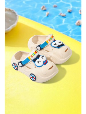 Melek Tuna Çocuk Kaydırmaz Sandalet Terlik, Çocuk Cross Terlik, Bebek Terlik, Çocuk Havuz Terliği