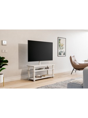 Sonorous Value 1103 - B - Blk Televizyon Sehpası 55'' Tv Sehpası Tekerlekli