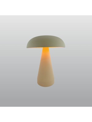 Ack LED Dokunmatik Metal Masa Lambası Bej