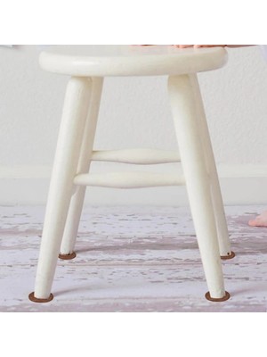 TE Dükkan Buğz Yuvarlak Mobilya Koruyucu Keçe 24'lü Paket