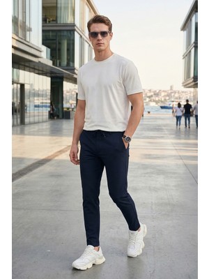 Buratti Slim Fit Normal Bel Daralan Paça Pantolon Erkek Pantolon 6841483