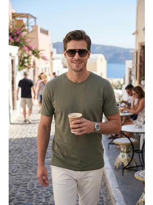 Buratti Regular Fit Bisiklet Yaka T Shirt Erkek T Shirt 5902985