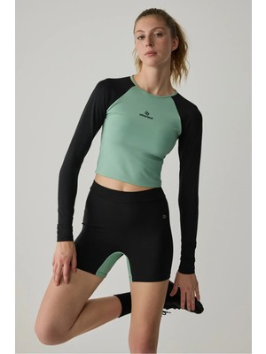 Urban Beat PATTY Kadın Siyah-Granit Yeşili Büstiyer