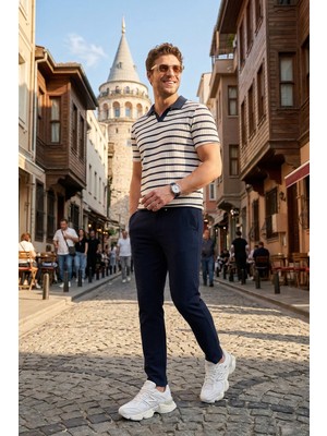 Buratti Slim Fit Normal Bel Daralan Paça Pantolon Erkek Pantolon 6843649