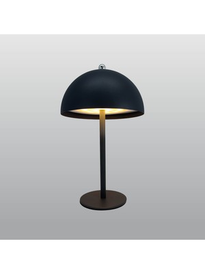 Ack LED Dokunmatik Metal Masa Lambası Siyah