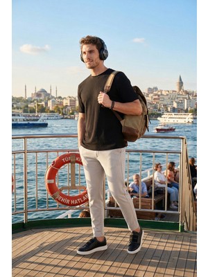 Buratti Slim Fit Normal Bel Daralan Paça Pantolon Erkek Pantolon 6843654