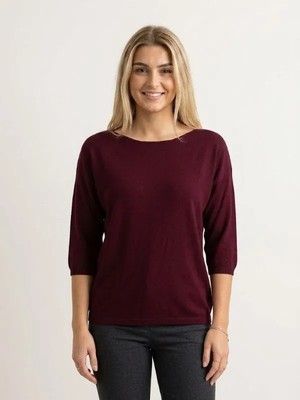 Genel Merserize Bisiklet Yaka Truvakar (Kapri) Kol Triko Bluz