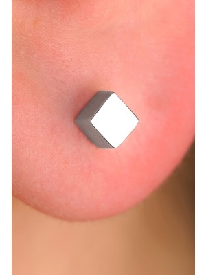 Fiyonk Kuyumculuk 14 Ayar Altın Küp Küpe Erkek