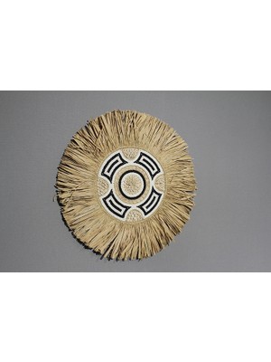 TE Dükkan Buğz Duvara Asmalı Hasır Pano Model 1