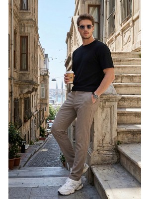 Buratti Slim Fit Normal Bel Daralan Paça Pantolon Erkek Pantolon 6843649