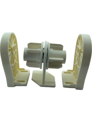 MorPerde Motorlu Perde Ara Bağlantı ve Birleştirme Aparatı Krem