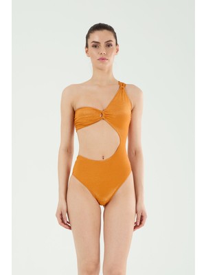 Louren K23102 Straplez Tek Omuz Mayokini