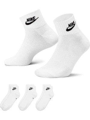 Nike Aksesuar Çorap U Nk Nsw Beyaz 3 Çıft
