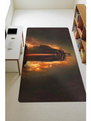 Dolce Mariee Modern Dijital Baskı Kaymaz Taban Çocuk ve Genç Odası Halısı H0489