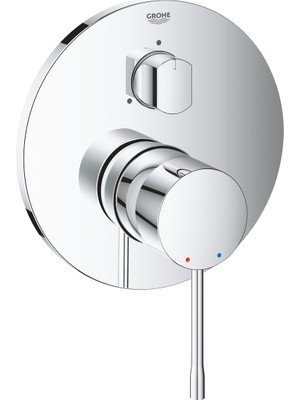 Grohe Essence 3 Yollu Yön Değiştiricili Tek Kollu Banyo Bataryası - 24169001
