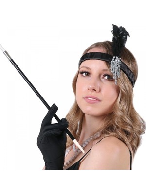 TE Dükkan Buğz Uzun  Ağızlık 70Lİ 80Lİ 90LI Yıllar Retro Parti 30 cm - Buğz