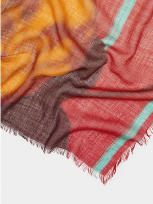 Parfois Kadın Desenli Şal %100 Yün