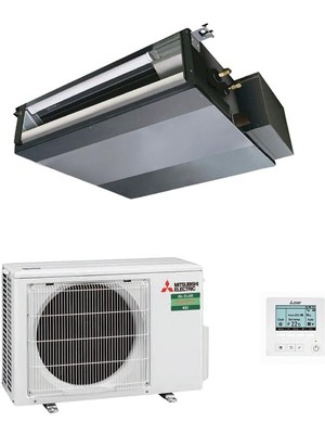Mitsubishi Electric M.Electric SEZ-M25DA Kanallı 9.000 Btu Gizli Tavan Tipi Standart Inverter Takım Cihaz (10 Yıl Garantili)