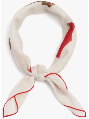 Parfois Kadın Desenli %100 Pamuk Fular