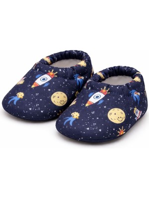 Pico Baby Kaydırmaz Tabanlı / Desenli Pamuklu Yazlık Bebek Patiği / Kreş Ayakkabısı /esnek ve Yumuşak
