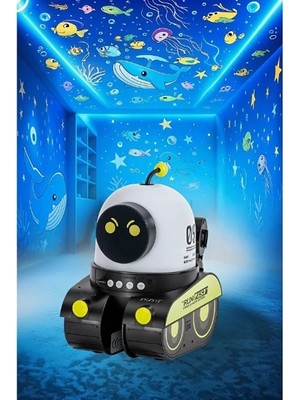 Moresun Buğz Robot Tasarımlı Projektör Gece Lambası