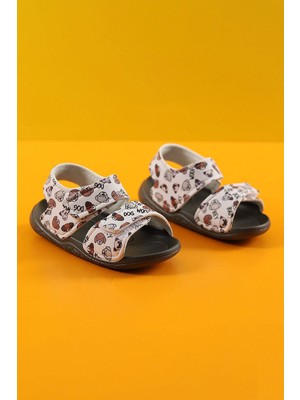 Melek Tuna Ekstra Hafif ve Rahat Çocuk Sandalet, Ekstra Rahat Bebek Sandalet, Çocuk Cırtlı Sandalet