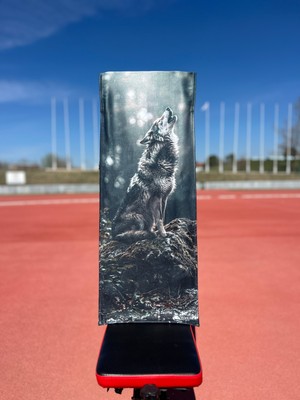 Oxium Bear Pamuklu Yeni Nesil Fitness Spor Havlusu - Dijital Baskılı - Hızlı Kuruyan Mikrofiber | Alfa