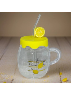 Moresun Buğz Limon Tasarımlı Kupa Bardak