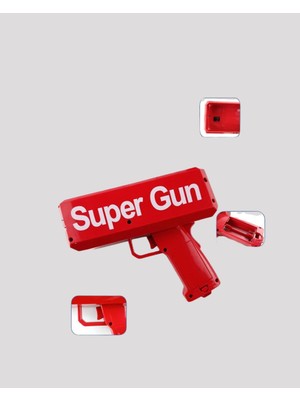 TE Dükkan Buğz Elektrikli Money Gun Oyuncak Parti Tabancası - Buğz