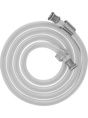 Mega Beyaz Taharetmatik Duş Hortumu 1,75M