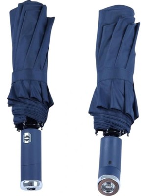 Moresun Buğz Mavi El Fenerli Şemsiye