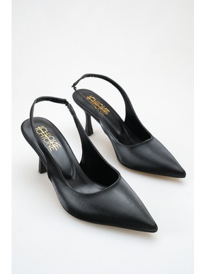 ich1one Varese Kadın Fergison Topuklu Babet Ayakkabı – 5 cm Topuk, Günlük ve Ofis Şıklığı 1114 1114FERGİSON