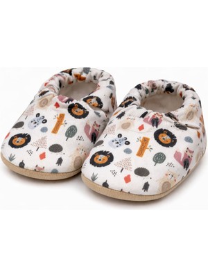 Pico Baby Kaydırmaz Tabanlı / Desenli Pamuklu Yazlık Bebek Patiği / Kreş Ayakkabısı /esnek ve Yumuşak