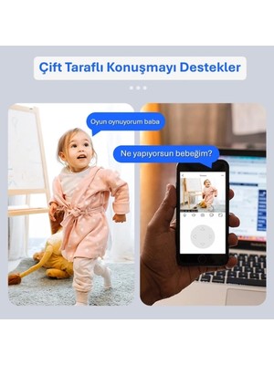 Moresun Buğz 5 Antenli Bebek Ev Güvenlik Kamerası